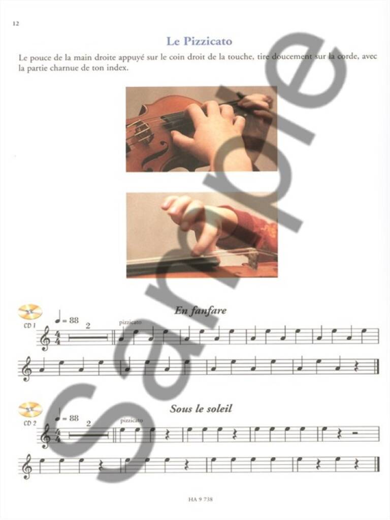Je Débute le Violon - vol. 1