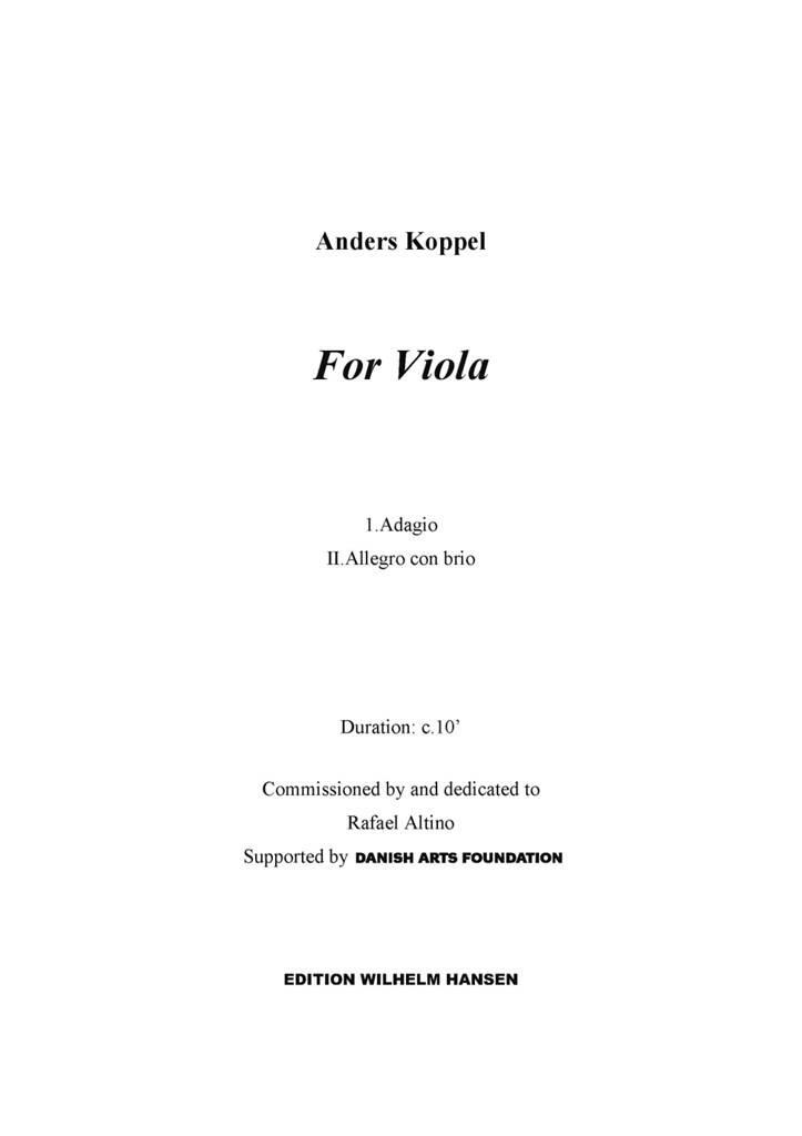 For Viola