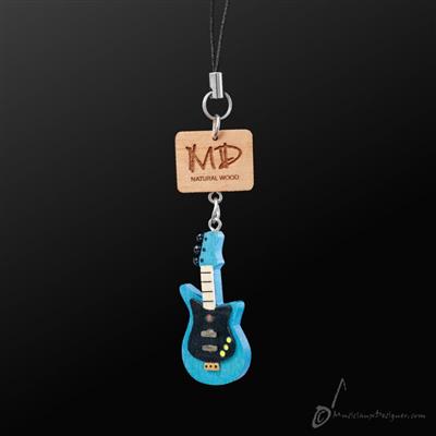 Wooden Strap Electric Guitar